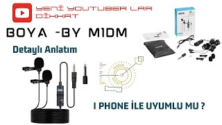 Boya By - M1 Dm Yaka Mi̇krofonu