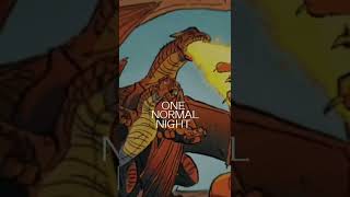 One normal night | Wings of fire graphic novel edit | Nightwings, wof book 4 starflight