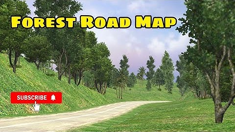 Extreme Forest Road Map Mod For Bus Simulator Indonesia #bussidmapmod #mapmod