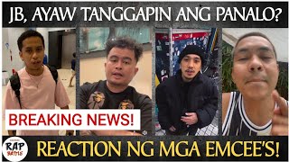 🔥 Mga emcee's nag komento sa labang Mhot vs JBlaque! | At JBlaque, ayaw tanggapin Ang pagkapanalo?!