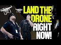 "I'M IN MY YARD!" OFFICERS DETAIN DRONE PILOT