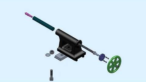 tail stock in solidworks.avi