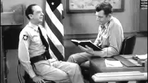 Barney Fife The Preamble To The Constitution