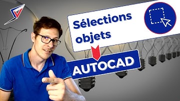 Comment SELECTIONNER des OBJETS qui se CHEVAUCHENT sur AUTOCAD (2 solutions) ?