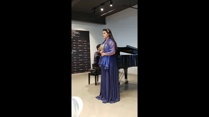 Kimberly Alexandra B. Adam sings "In My Dreams"