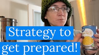 How to Start Prepping from NOTHING!!  Emergency Preparedness Food Storage