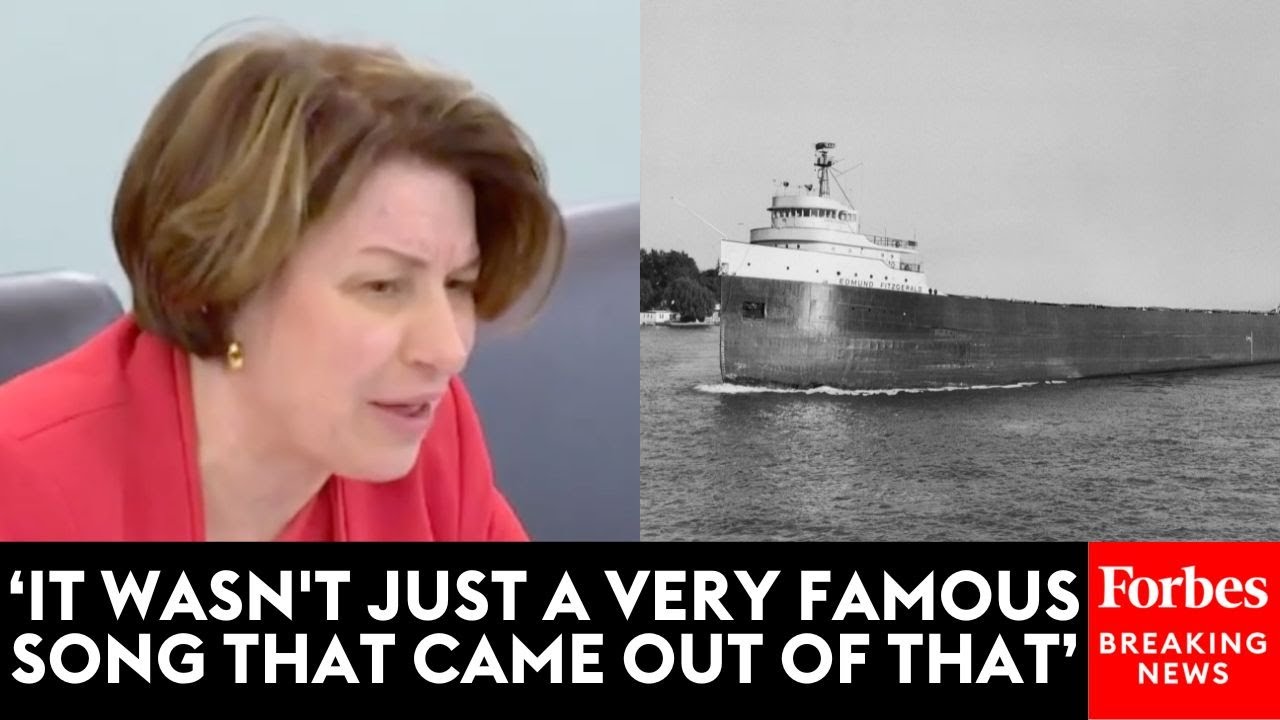Amy Klobuchar Commemorates 50-Year Anniversary Of Edmund Fitzgerald Wreckage On Lake Superior