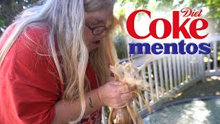 DIET COKE AND MENTOS PRANK ON TINA