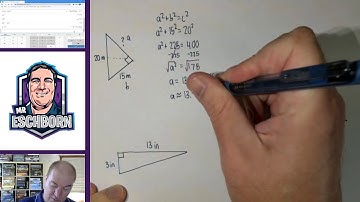 Using Pythagorean Theorem to Find a Missing Side (with Rounding)