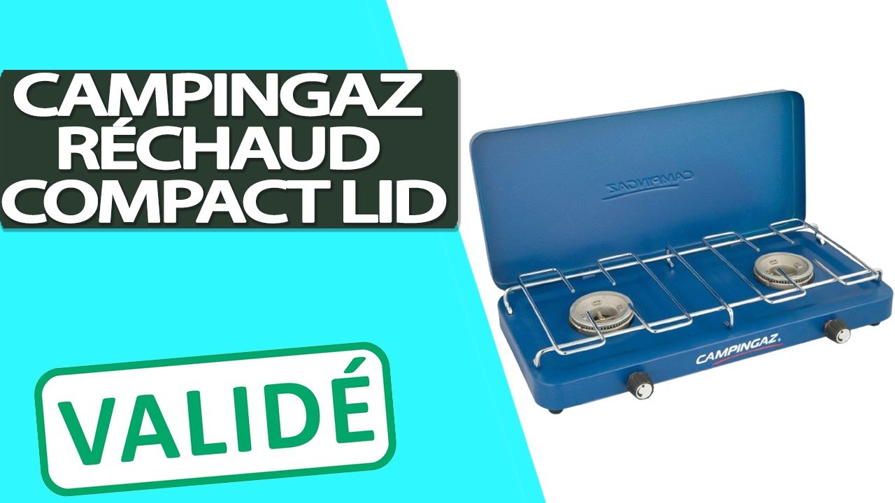Campingaz Base Camp Lid, Réchaud de Camping compact à Couvercle YouTube