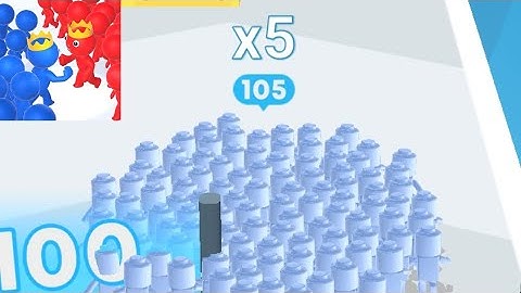 Count master crowd runner 3d gameplay level 70 to 100 #countmastercrowdrunners3d