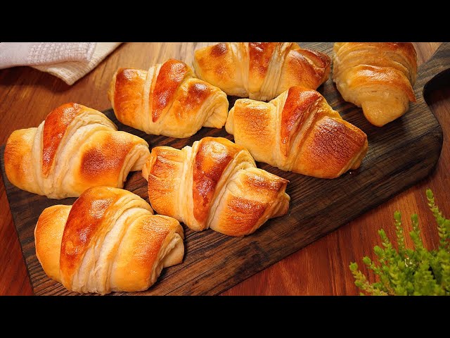 Croissant Recipe, They are so Delicious. I've been making this Recipe for 20 Years! Puff Pastry class=