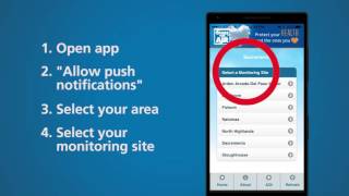 Sacramento Region Air Quality App Download Tutorial (Android) screenshot 5