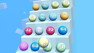 Ball Ladder 2048 ! All Levels Gameplay (680-685) android, ios