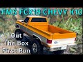 Fms fcx18 chevy k10 out the box first run