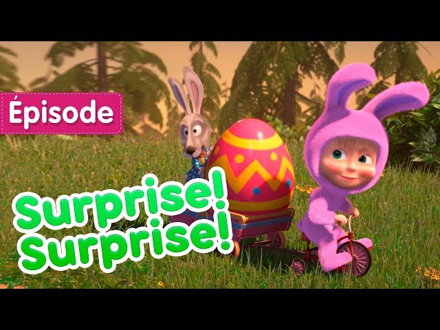 Masha et Michka - 🥚🐰Surprise ! Surprise !🐰🥚(Épisode 63) 