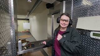 Cathleen fires the new Bond Arms 45-70 Cyclops pistol!!!