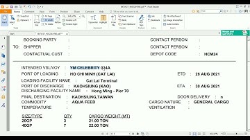 Cách xem thông tin tàu trên Eport cho người mới biết đến EPORT.