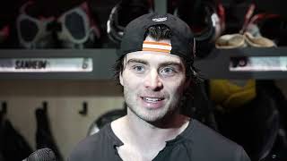 10/25 PHI vs. NYI Postgame: Jamie Drysdale