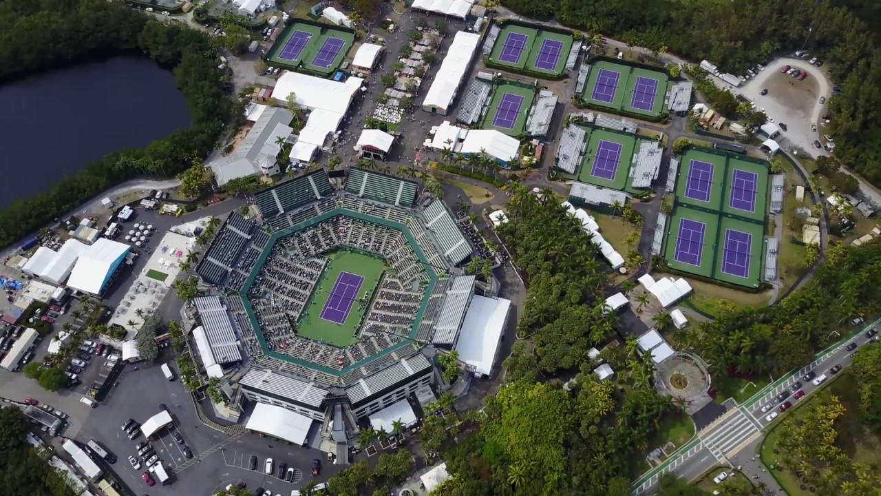 Drone over Key Biscayne