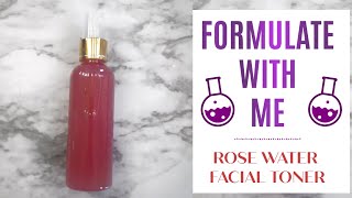 How To Make A Rose Water Facial Toner Alcohol Free