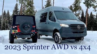 2023 Mercedes Sprinter, testing the All Wheel Drive 4MATIC system. Driver experience review by SPQR-Z 30,704 views 1 year ago 14 minutes, 58 seconds