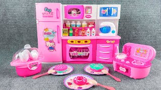7 Minutes Satisfying Unboxing Toys Hello Kitty Sweet Home, Kitchen, Washbasin | Mini Toys Review