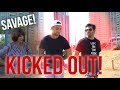 WE GOT KICKED OUT OF MINI GOLF!!  *sorry*
