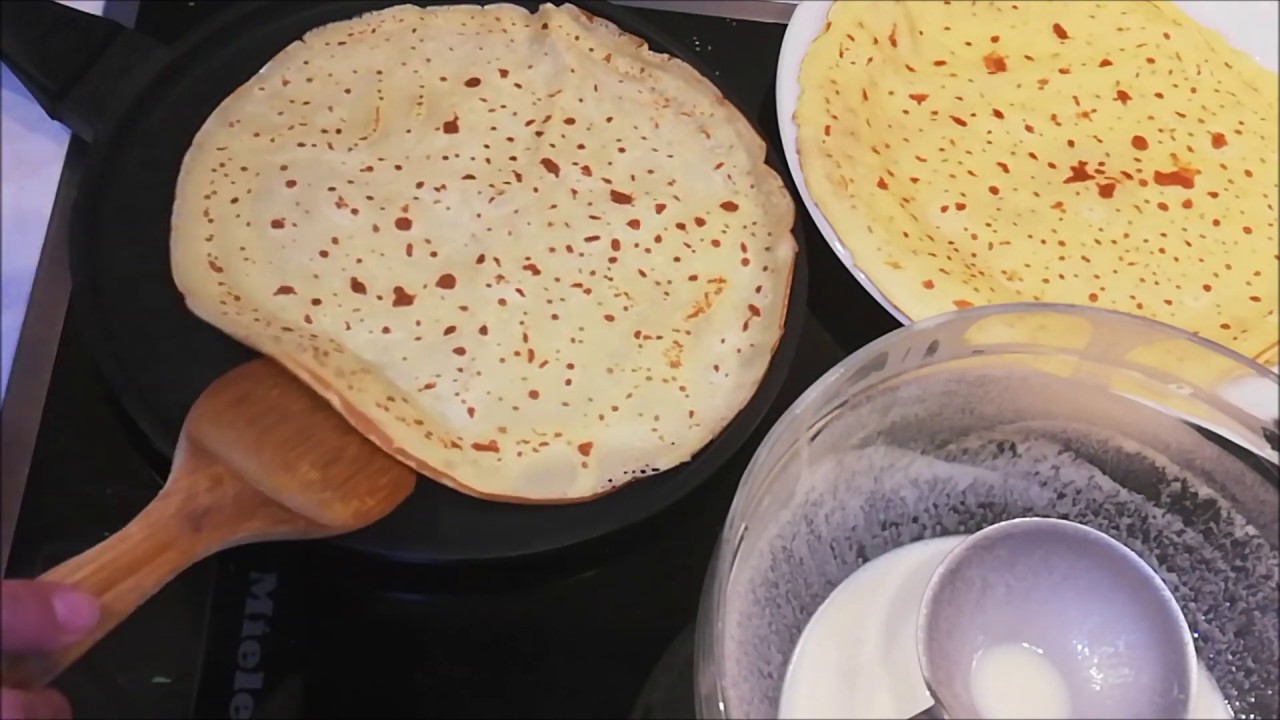 Salzige und süße Crêpes ⭐طريقة الكريب البسيط بنوعين - YouTube