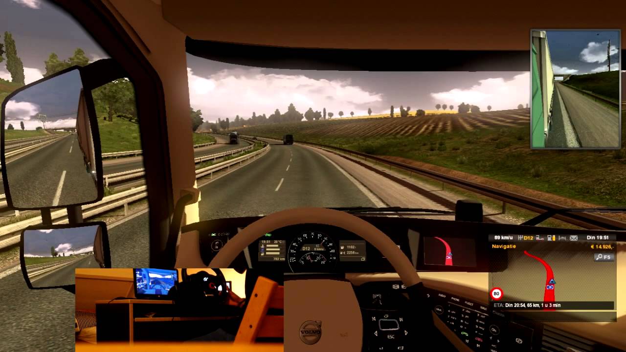 Logitech Gt Driving Force Euro Truck Simulator 2 Euro truck simulator 2 - Logitech driving force gt - Gamplay - YouTube