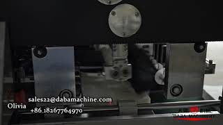 DABA Label Folding Slitting Machine Fan Folder Machine Thermal Paper Tickets Cardboard Label