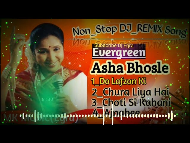 Evergreen Asha Bhosle | Hindi Old Superhit Song | Romantic L💔ve Dj Remix Song | MK MUSIC💯4pis Song class=
