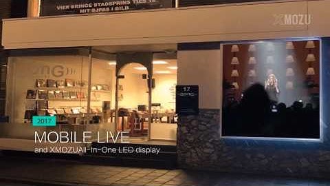 MOBILE LIVE and XMOZU All-in-One LED Display