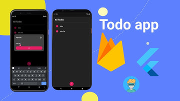 Create Todo App Flutter Firebase CRUD operation | #2021