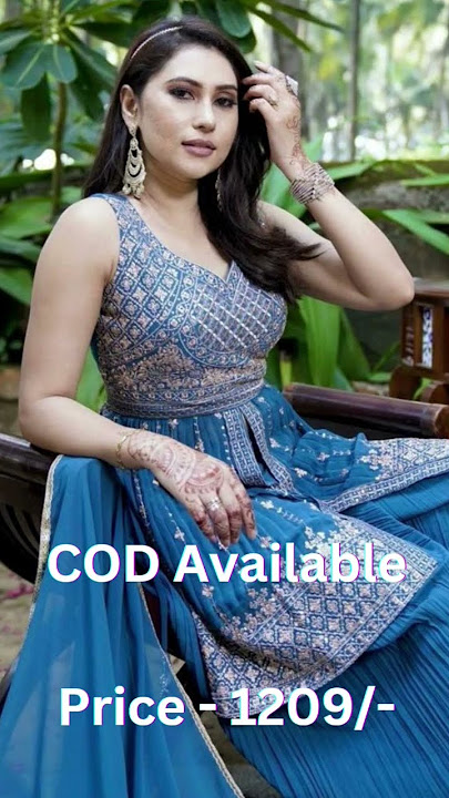Designer Doti With Top Set - Price 1209/- #ceciliavlogs #womenfashion2024 #womentopsonline