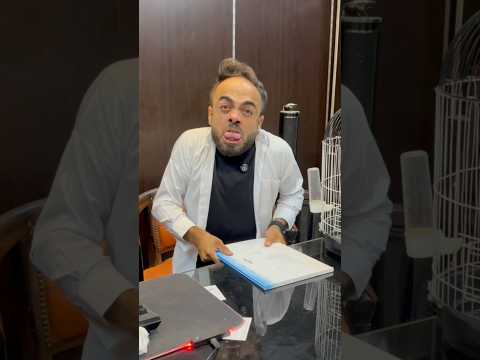 اغبى مريض عند دكتور 