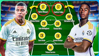 How will Madrid Line up With Mbappe and Endrick Next Season? Resimi