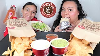 Chipotle Mukbang Trying the New Smoke Brisket Burrito