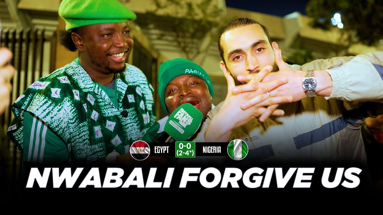 EGYPT 0-0 NIGERIA (2- 4* Penalties) - ( Godfrey - NIGERIAN FAN REACTION ) AFCON 2025