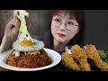 한국인의 소울푸드 김치볶음밥 먹방😋 치킨은 거들뿐 KIMCHI FRIED RICE & CHICKEN MUKBANG | EATING SOUNDS