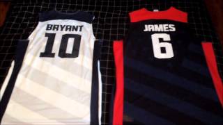 Team Usa Basketball Jersey Review 2012 Youtube