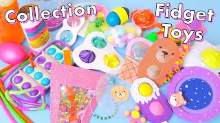 DIY Fidget Toys Collection! Reviewing and rating my fidget toys #2