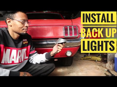 1966 Mustang Installing Back up Lights