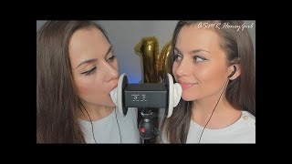 ASMR 100К Twin Ear Licking and Eating for Tingle Immunity😊👅✨