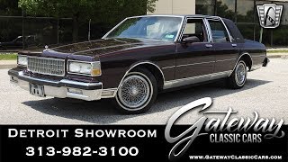 1989 Chevrolet Caprice Clic Brougham- Gateway Clic Cars Of Detroit