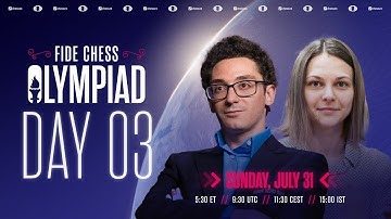 Chess Olympiad Chennai | Round 3 | Peter Svidler & Peter Leko commentate
