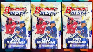 Ripping CASES of NEW 2023 BOWMAN's BEST Baseball Cards!!!