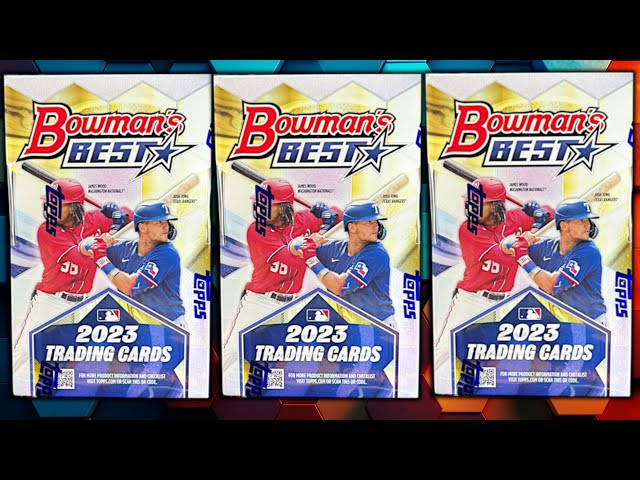 Ripping CASES of NEW 2023 BOWMAN's BEST Baseball Cards!!! 