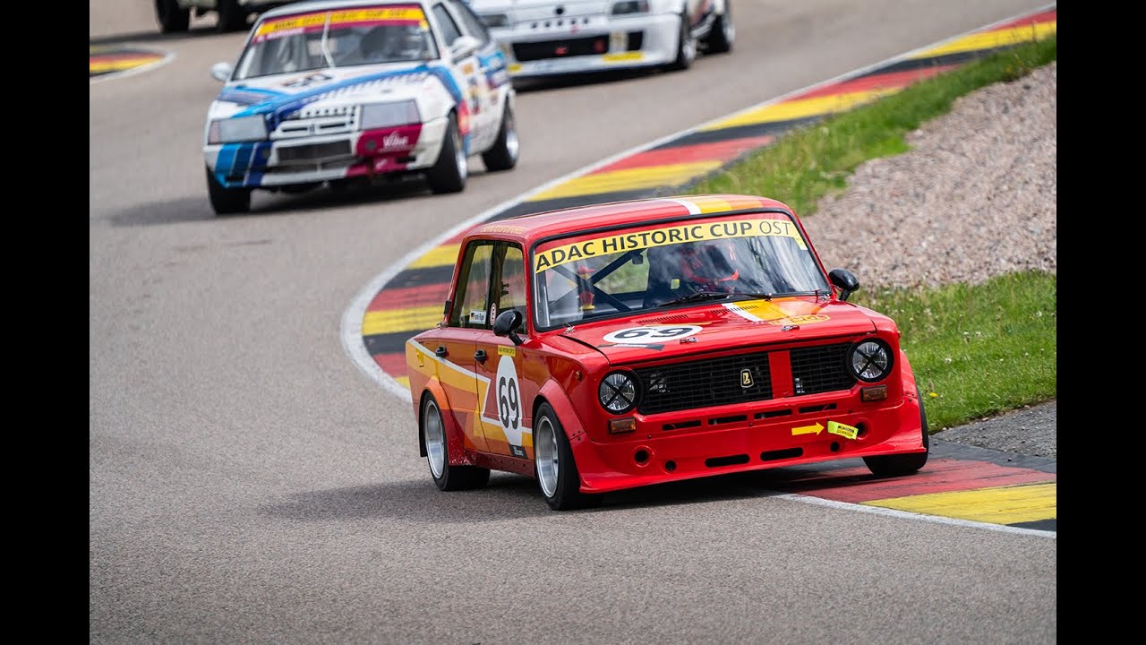 Sachsenring Classic 2025,Rennen 1, Tourenwagen ,ADAC Historic Cup Ost, Onboard Lada Nr.69