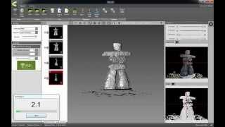 Kinect 3D Scanning Software KScan3D  Tutorial - Part 2: Batch Scanning